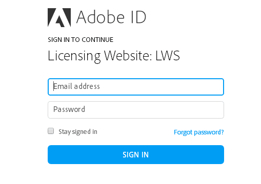Adobe LWS new