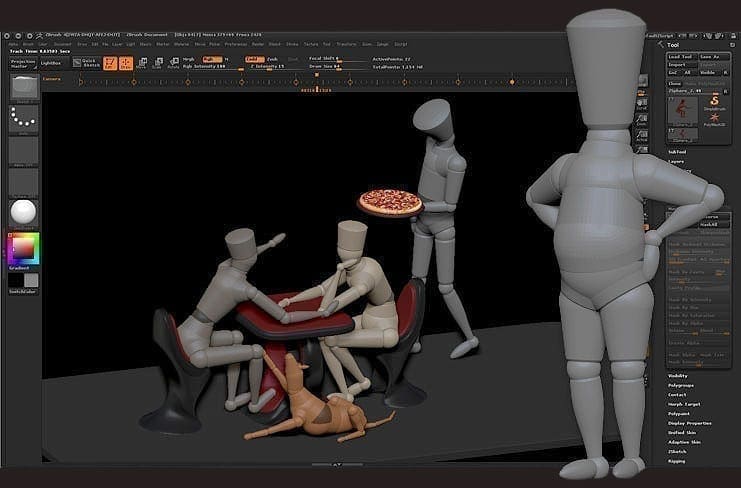 ZBrush Mannequins
