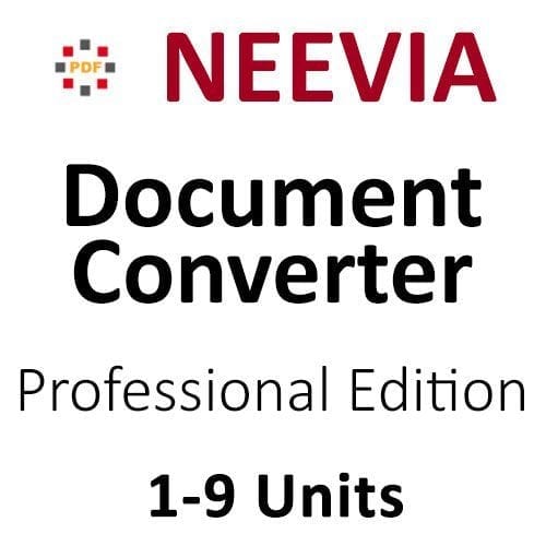Document Converter Pro 1 to 9 units