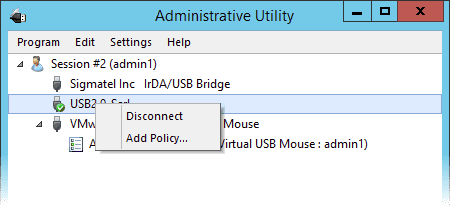 Auto-redirecting of hot-plugged USB devices