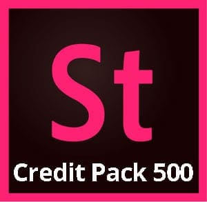 Adobe Stock Credit Pack 500