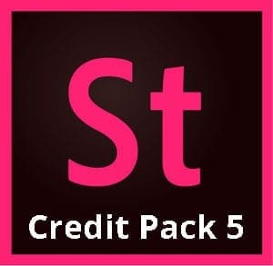 Adobe Stock Credit Pack 5