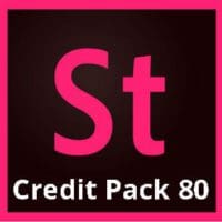 Adobe Stock Credit Pack 80