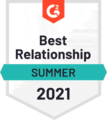G2 Best relationship 2021
