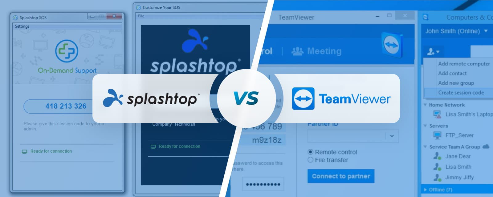 teamviewer vs splashtop