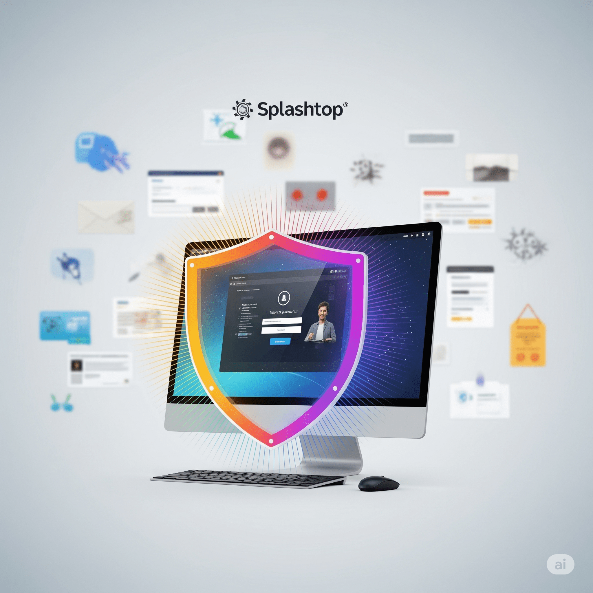 כיצד תכונות האבטחה של Splashtop מגנות עליכם מפני הונאות