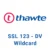 Thawte SSL123 Wildcard DV