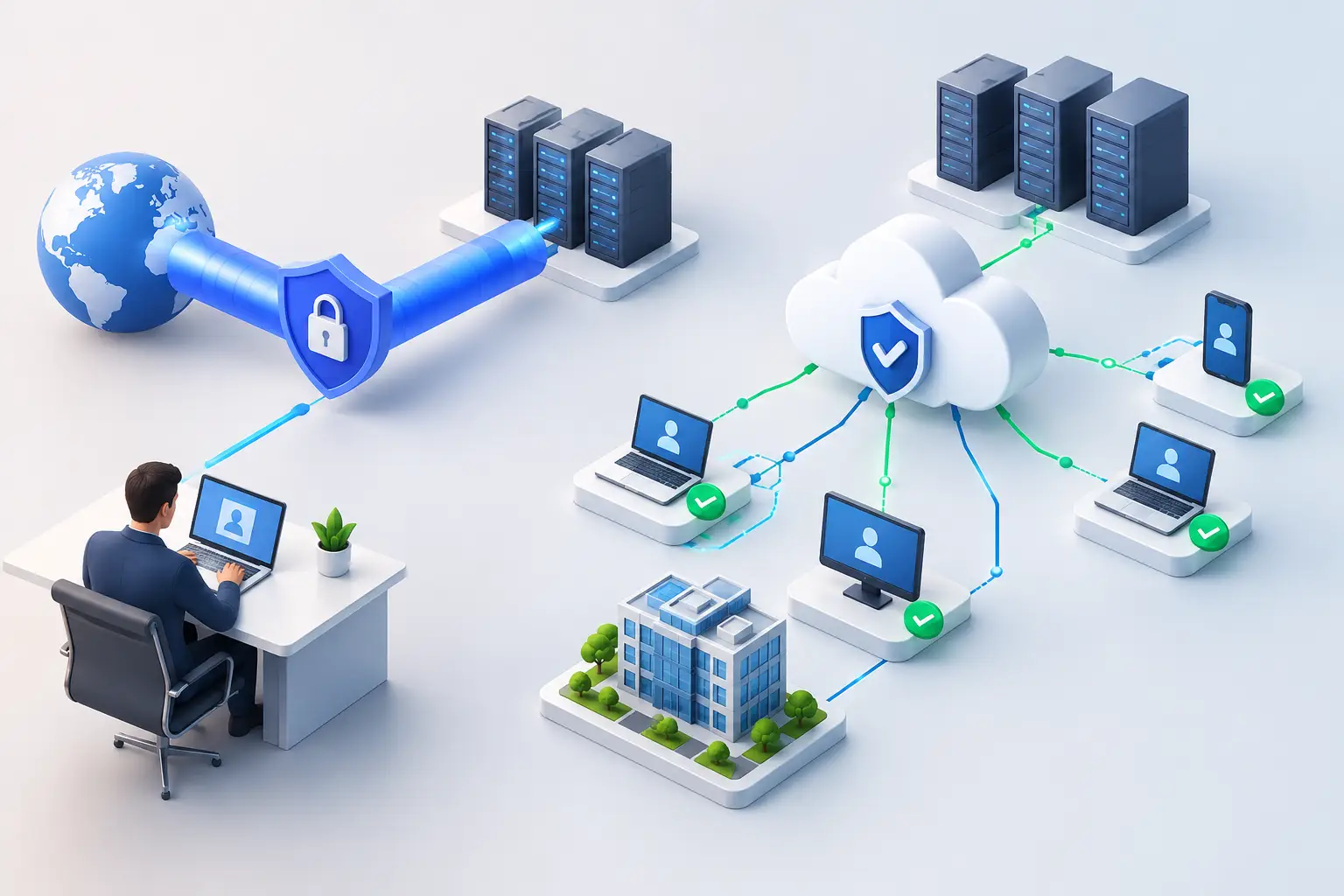 למה vpn כבר לא מספיק לגישה ארגונית מאובטחת